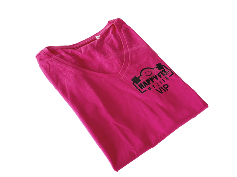 HappyFit LadyLine T-Shirt Pink